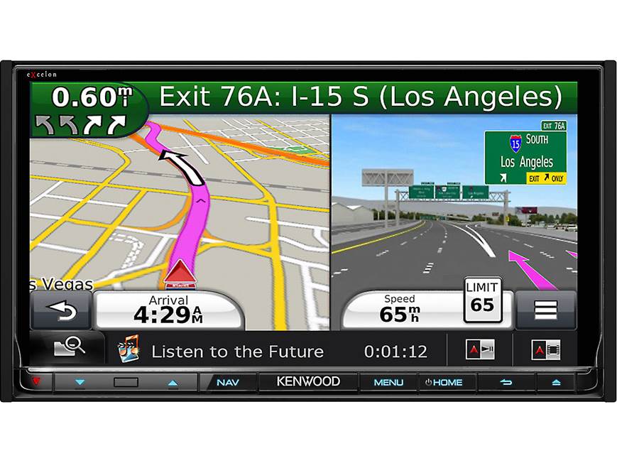 Kenwood Excelon DNN992 Navigation receiver with Wi-Fi® at Crutchfield