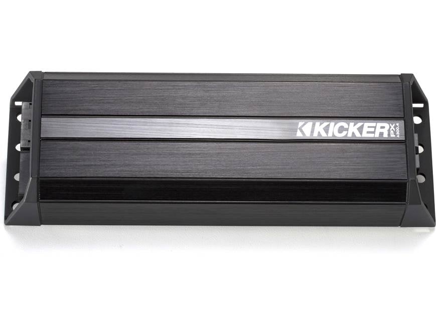 Kicker 42PXA3004 Compact 4-channel amplifier — 50 watts RMS x 4 at