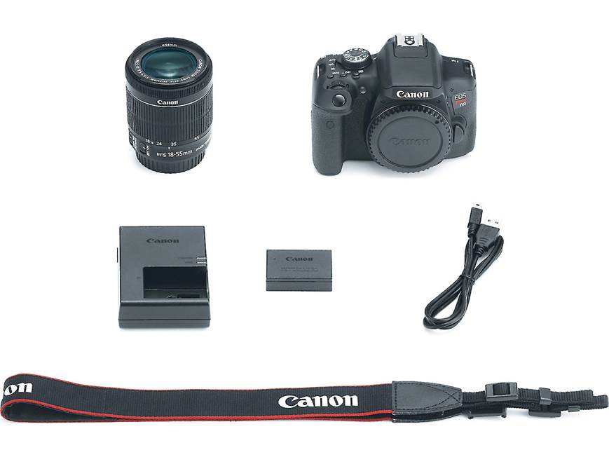 Canon EOS Rebel T6i Kit 24.2-megapixel digital SLR camera with Wi