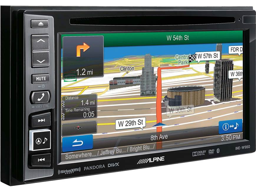 Alpine INE-W960 Navigation receiver at Crutchfield
