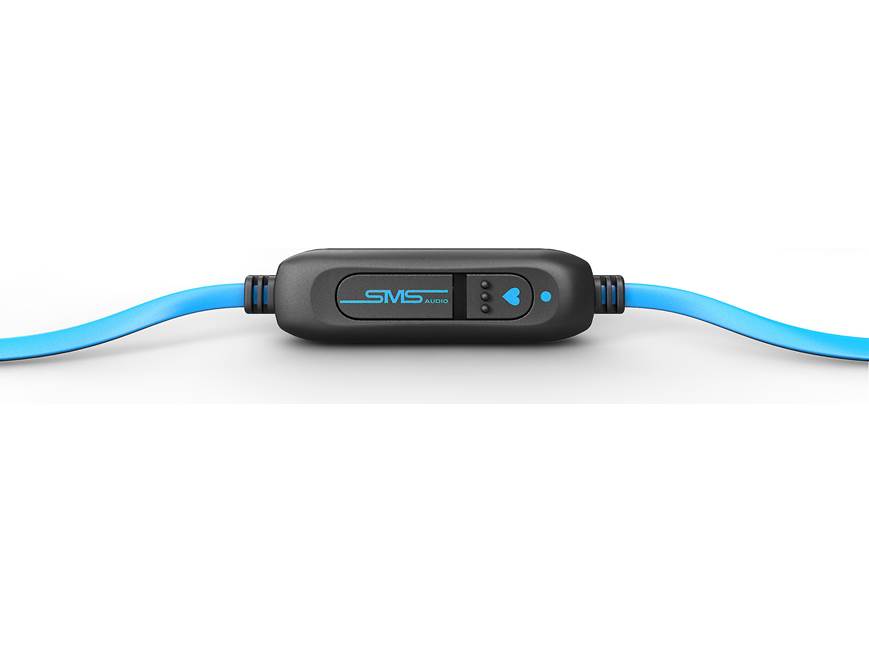 【中古】 SMS Audio BioSport In-Ear Wired Ear Bud With Heart Monitor インテル社製心拍計スポーツ用 インイヤーヘッドフォン ブラ SMS Audio BioSport™ (Blue) In-ear headphones with heart monitor