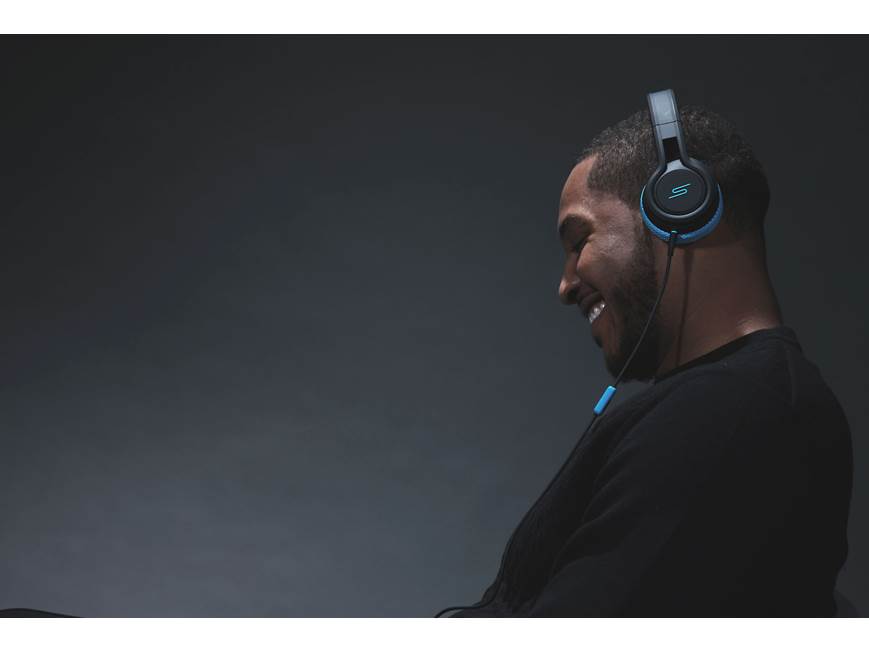 SMS Audio SYNC by 50 On-ear Wireless Sport (Blue) Bluetooth