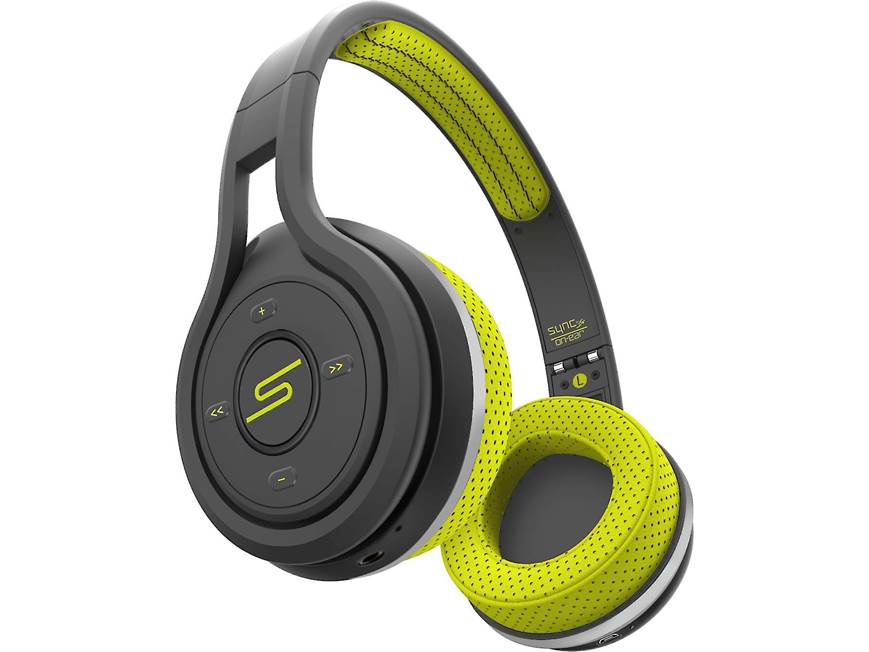 SMS Audio SYNC by 50 On-ear Wireless Sport (Yellow) Bluetooth