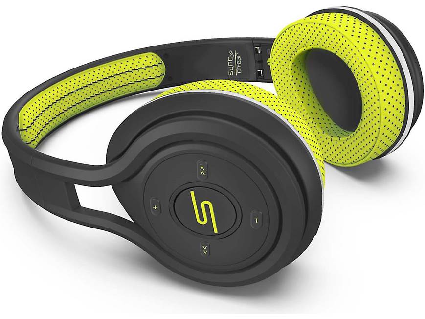 SMS Audio SYNC by 50 On-ear Wireless Sport (Yellow) Bluetooth