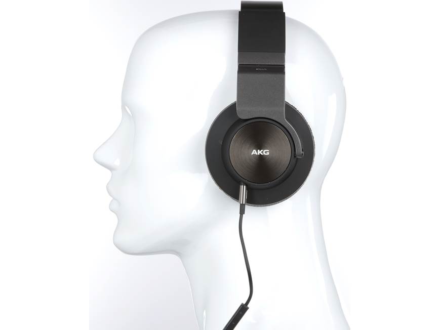 AKG K545 (Black) Over-the-ear headphones with in-line remote and