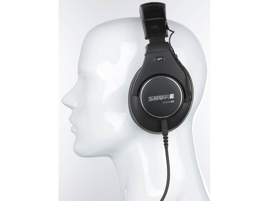 Shure SRH840 Studio monitoring headphones at Crutchfield