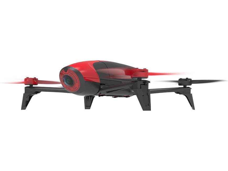 Parrot Bebop 2 Drone and Skycontroller Black Bundle (Red/Black