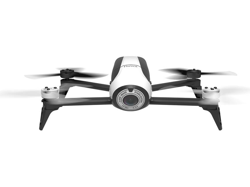 Parrot Bebop 2 Drone and Skycontroller Black Bundle (White/Black
