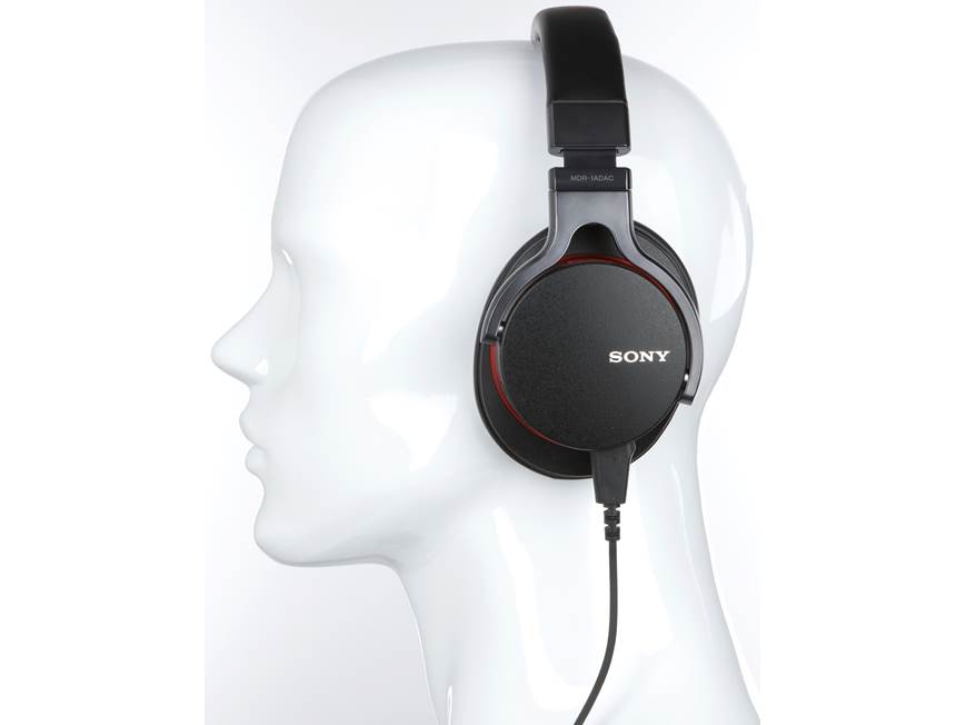 Sony MDR-1ADAC Premium Hi-Res Over-the-ear headphones with built