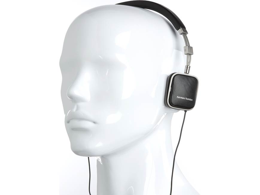 Harman Kardon Soho-I (Black) On-ear headphones for iPhone® (Black