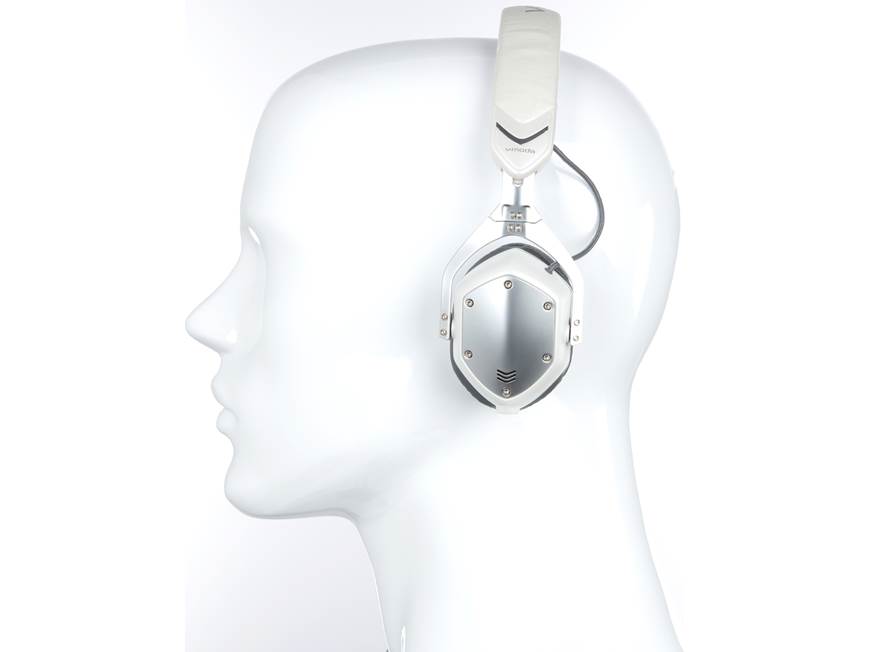 V-MODA XS (White Silver) On-ear headphones (White Silver) at