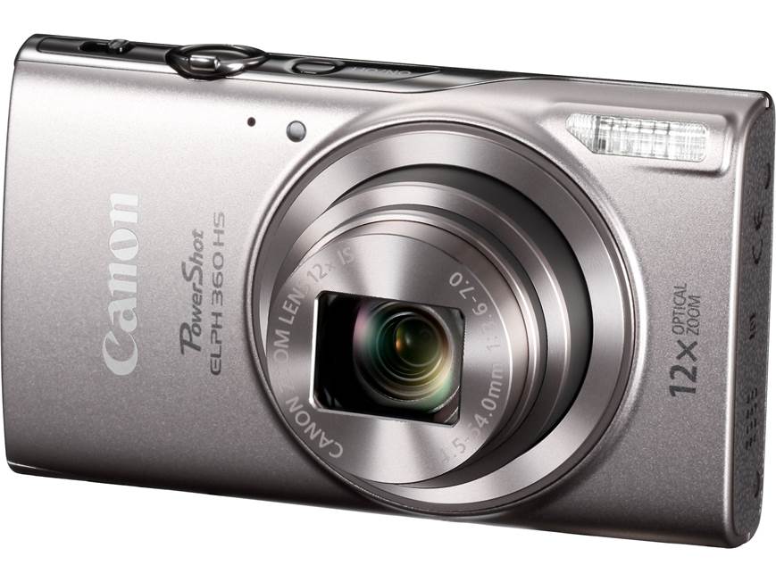 Canon PowerShot ELPH 360 HS (Silver) 20.2-megapixel digital camera