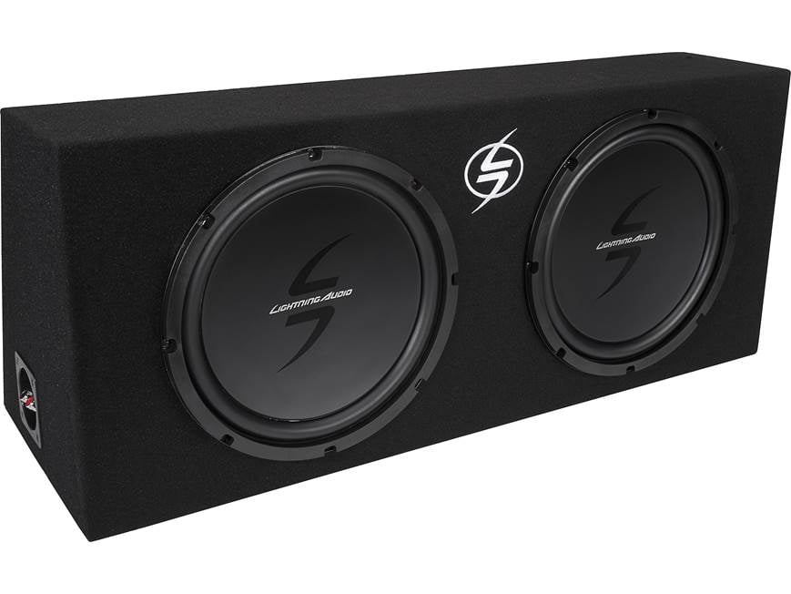 Lightning Audio L0-2X12 Sealed subwoofer enclosure with two 12