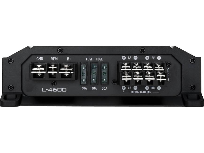Lightning audio アンプ　L-4300 Lightning Audio L-4300 4-channel car amplifier — 50 watts RMS x 4