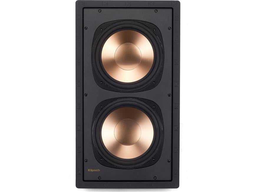 Klipsch RW-5802 II + RSA-500 Passive in-wall subwoofer with