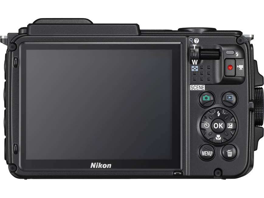 Nikon Coolpix AW130 (Black) Tough-style 16-megapixel digital