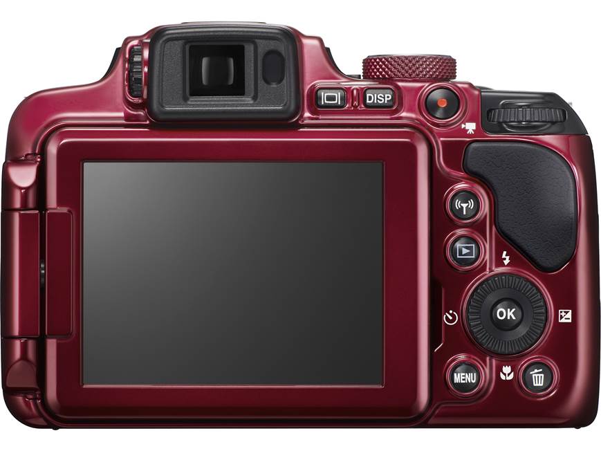 Nikon Coolpix P610 (Red) 16-megapixel camera with 60X optical zoom