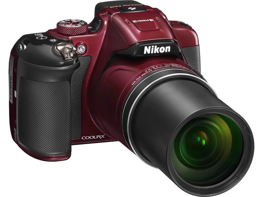 Nikon Coolpix P610 (Red) 16-megapixel camera with 60X optical zoom