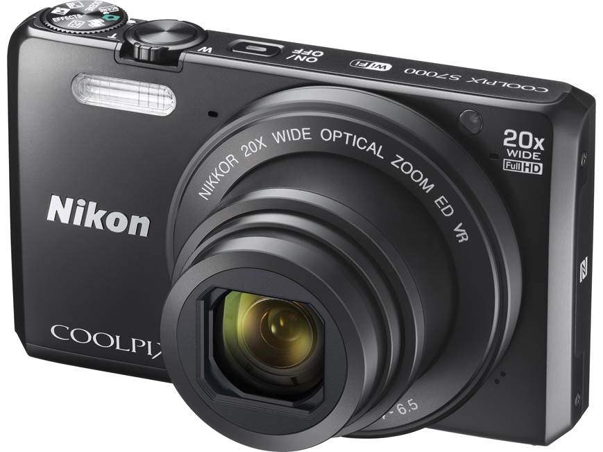Nikon Coolpix S7000 16-megapixel camera with 20X optical zoom and