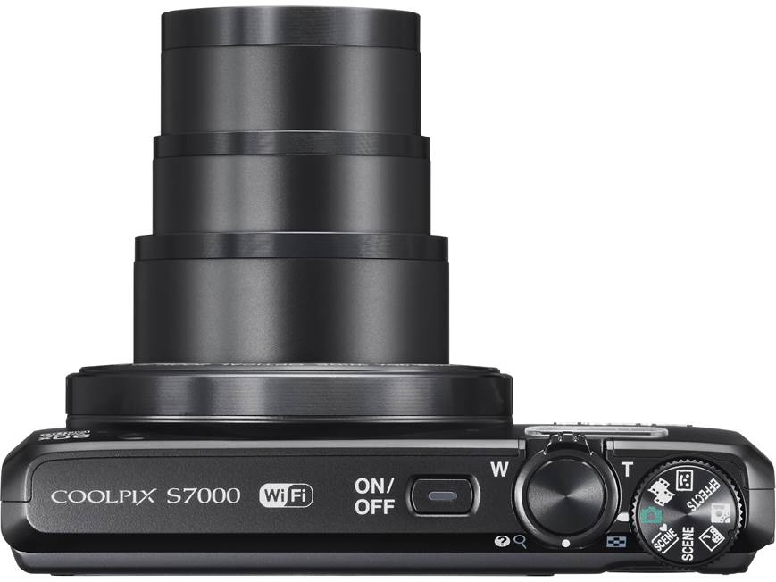 Nikon Coolpix S7000 16-megapixel camera with 20X optical zoom and