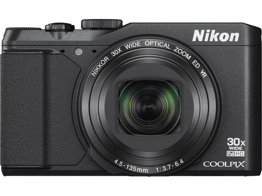 Nikon Coolpix S9900 (Black) 16-megapixel camera with 30X optical