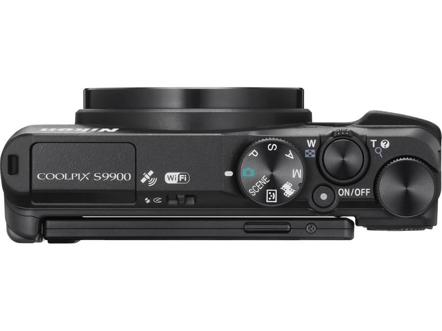 Nikon Coolpix S9900 (Black) 16-megapixel camera with 30X optical