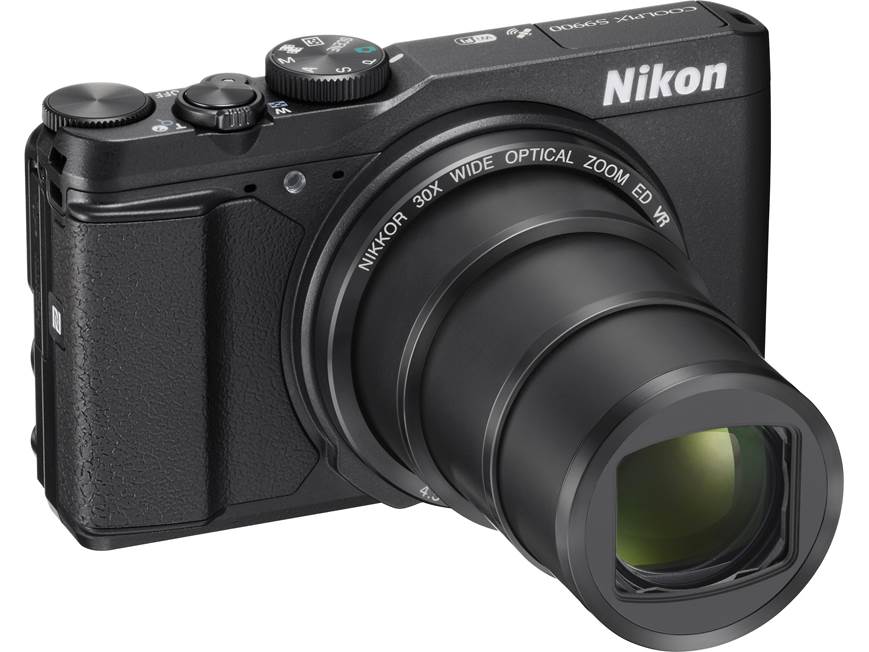 Nikon Coolpix S9900 (Black) 16-megapixel camera with 30X optical