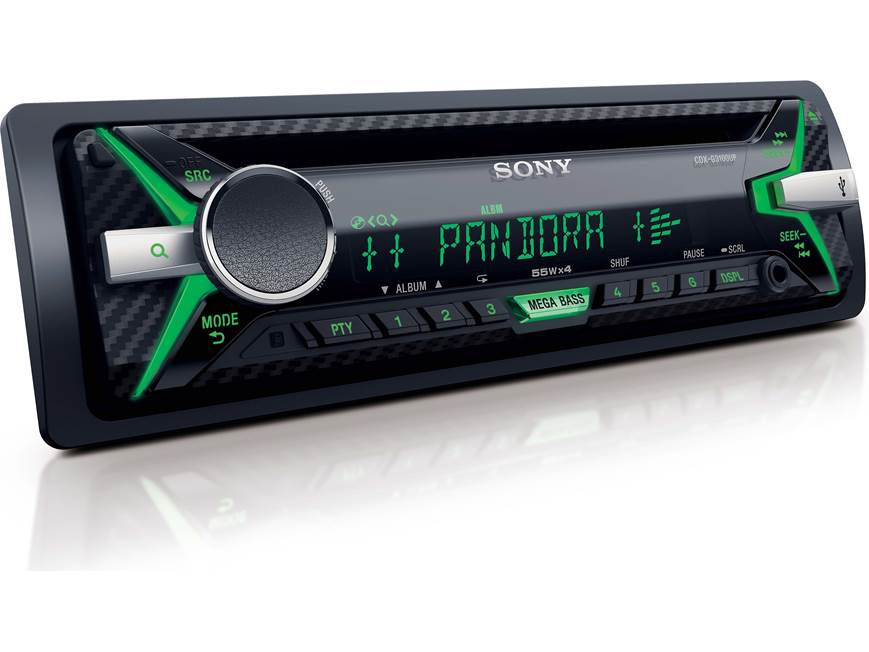 Sony CDX-G3100UP CD receiver at Crutchfield