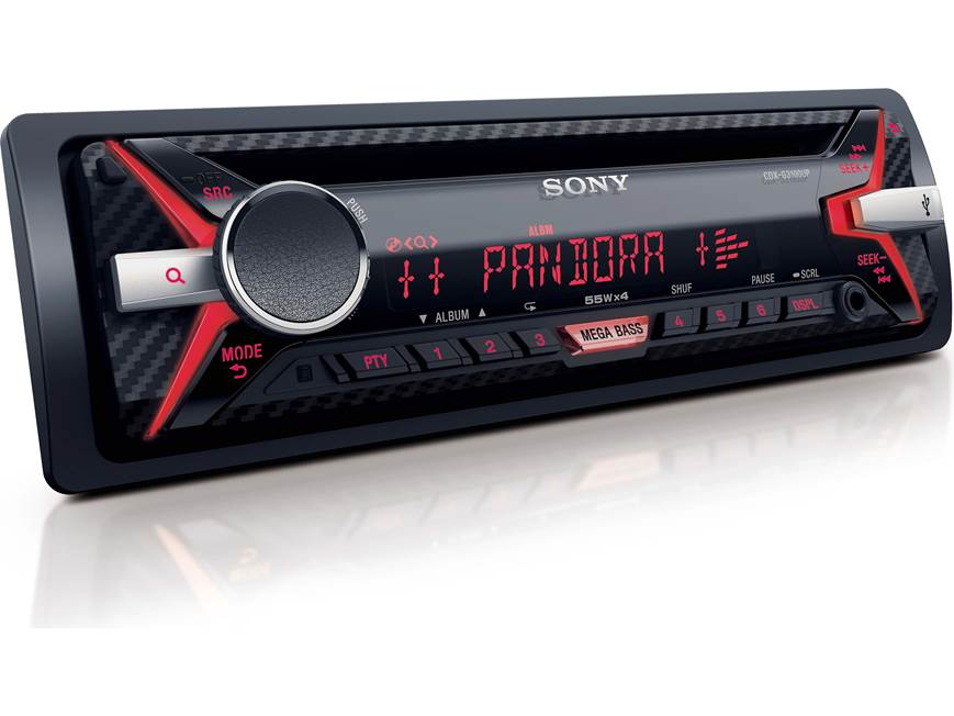 Sony CDX-G3100UP CD receiver at Crutchfield