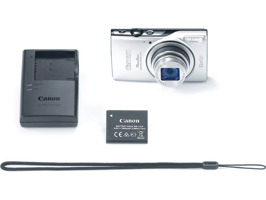 Canon PowerShot Elph 350 HS (Silver) 20.2-megapixel digital camera