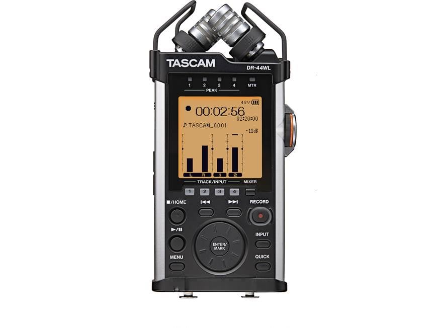 Tascam DR-44WL Handheld 4-track digital stereo recorder with Wi-Fi
