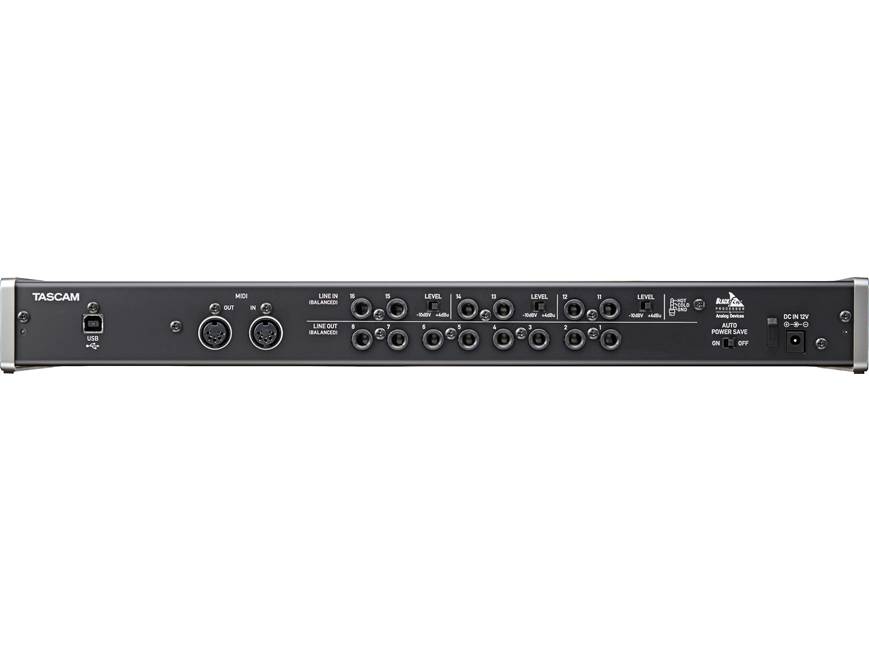 DTM・DAW TASCAM US-16x08 US-16x08 | 16-IN/8-OUT USB Audio/MIDI Interface | TASCAM - United