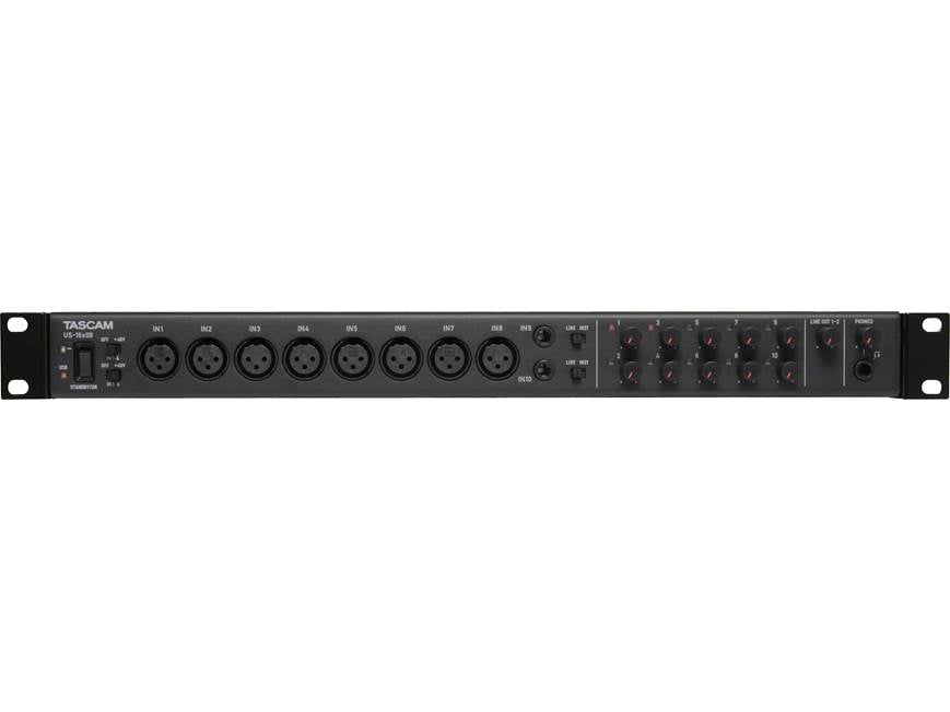 Tascam US-16x08 USB 2.0 and iPad® recording interface at Crutchfield