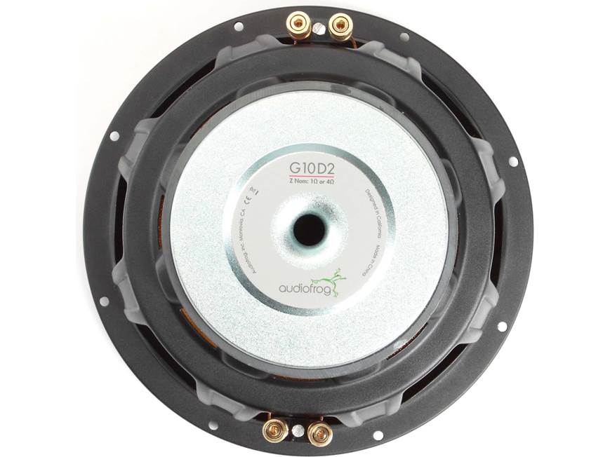 JL Audio ZR800-CW vs AudioFrog G10D2