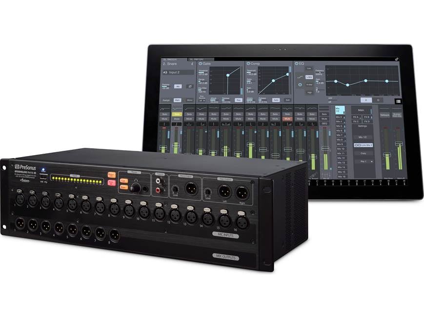 PreSonus StudioLive™ RM16AI Rack-mount 16-channel digital mixer