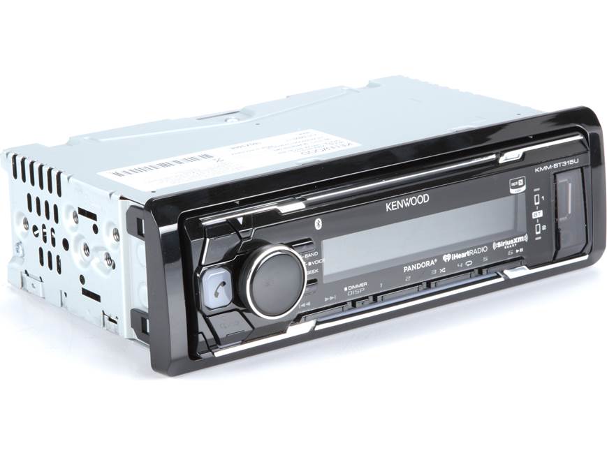 Kenwood KMM-BT315U Digital media receiver (does not play CDs) at