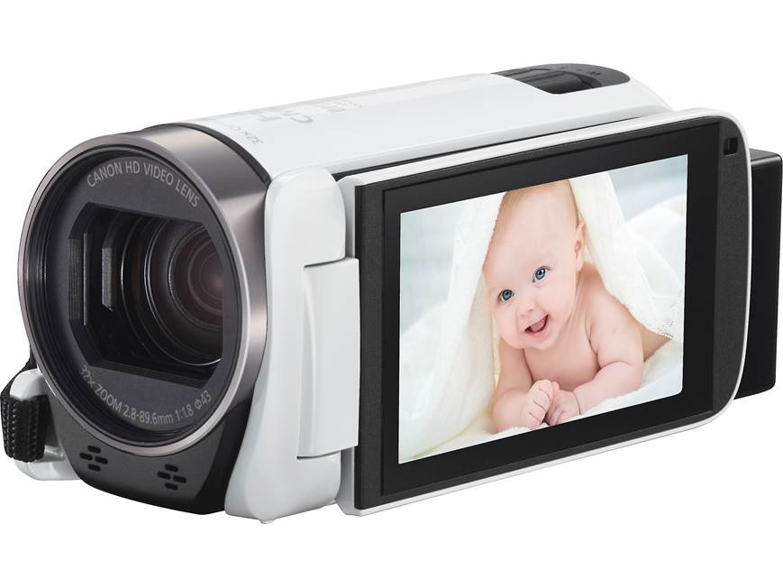 Canon VIXIA HF R700 (White) HD camcorder with 32X optical zoom