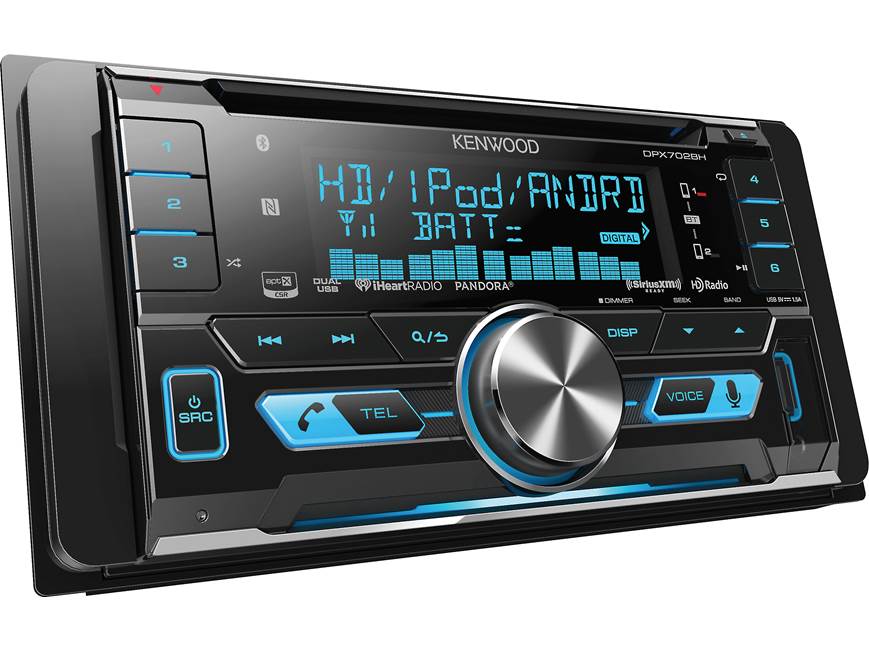 Kenwood DPX702BH CD receiver at Crutchfield