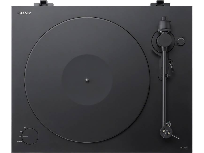 Sony PS-HX500 Manual belt-drive turntable with pre-mounted