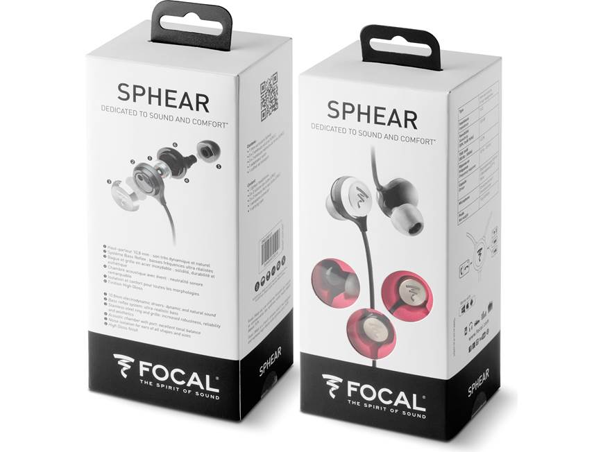 Focal Sphear In-ear headphones at Crutchfield