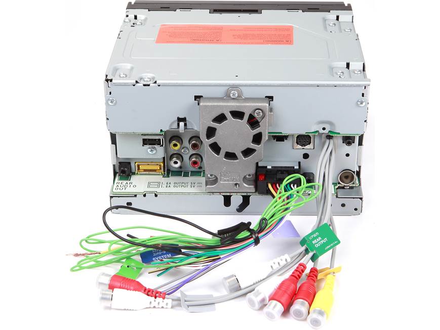 Pioneer AVH-4200NEX DVD receiver at Crutchfield