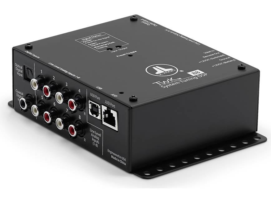 JLオーディオ TwKD8 シグナルプロセッサー JL Audio TwK™ 88 Digital Signal Processor 8-channel DSP with 10