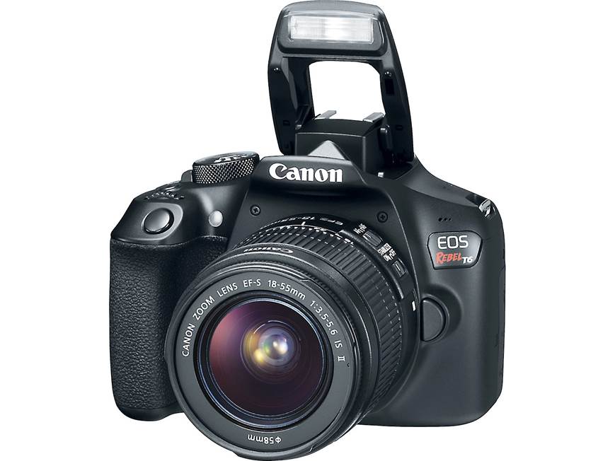 Canon EOS Rebel T6 Two Zoom Lens Kit 18-megapixel DSLR camera with