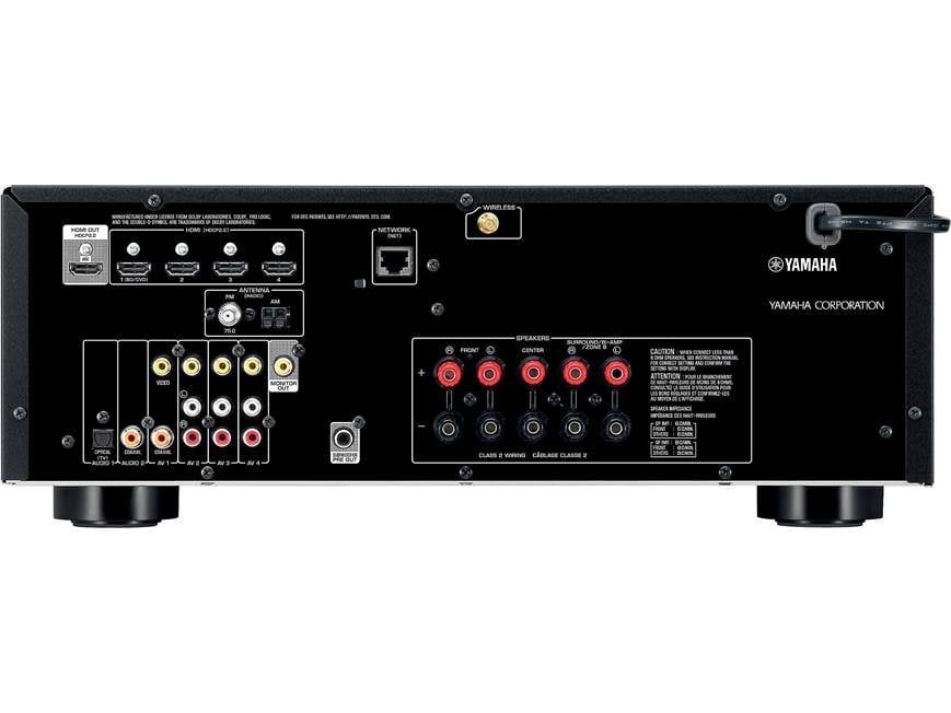 Yamaha RX-V481 5.1-channel home theater receiver with Wi-Fi