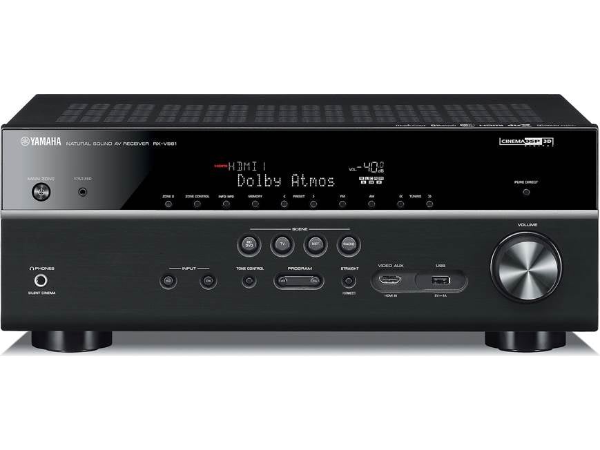 Yamaha RX-V681 7.2-channel home theater receiver with Wi-Fi