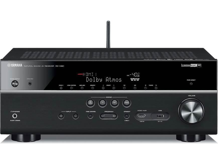 Yamaha RX-V681 7.2-channel home theater receiver with Wi-Fi