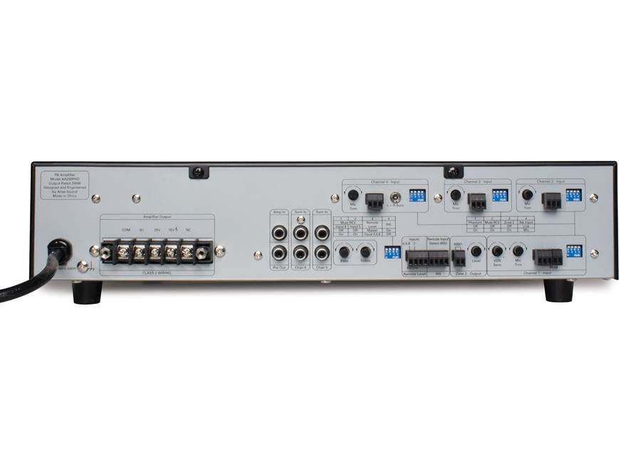 AtlasIED AA200PHD 6-input commercial mixer/amplifier — 200W x 1 at