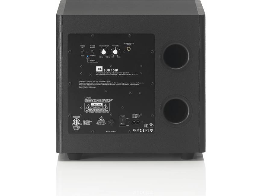 JBL Arena Sub 100P Powered subwoofer at Crutchfield