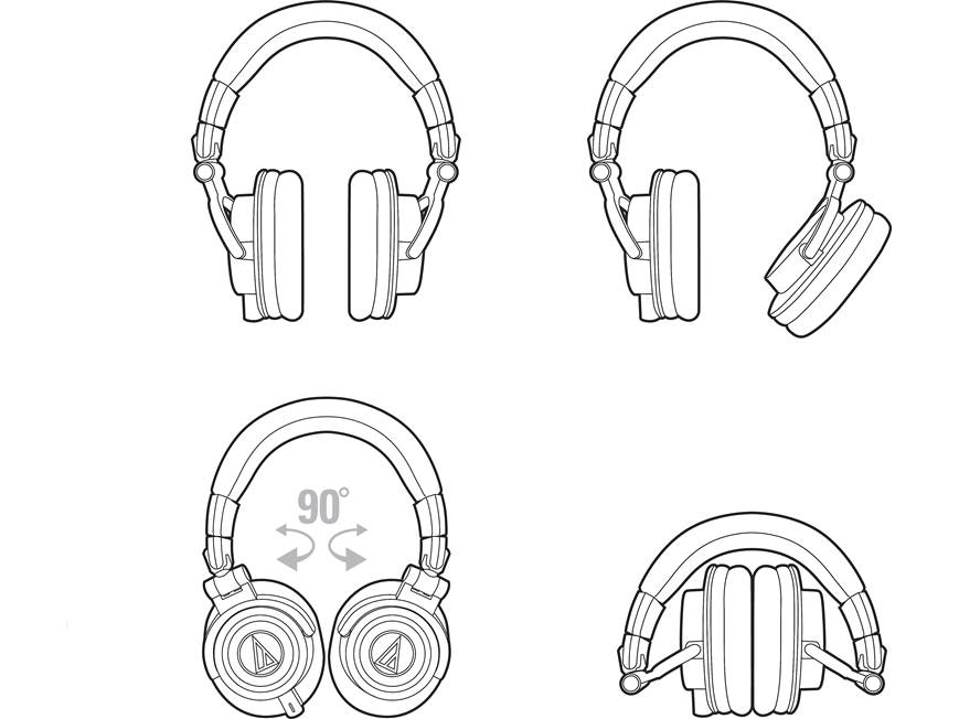 Audio-Technica ATH-M50xMG (Matte Gray) Limited-edition