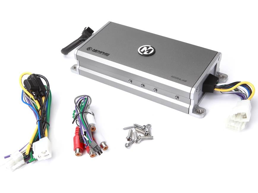 Memphis Audio 16-MXA4.45 Compact 4-channel marine/powersports